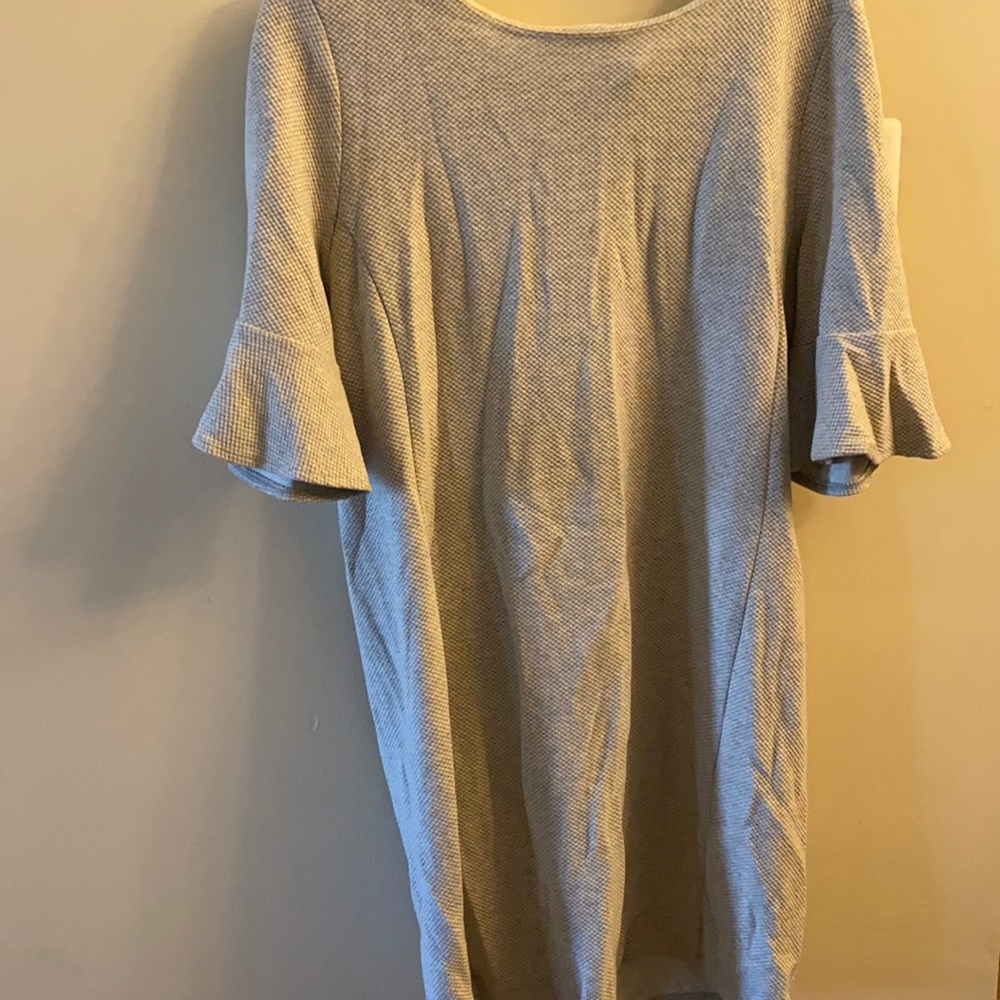 Cute, Comfortable, Mini Checked, Soft Wool Dress.… - image 1